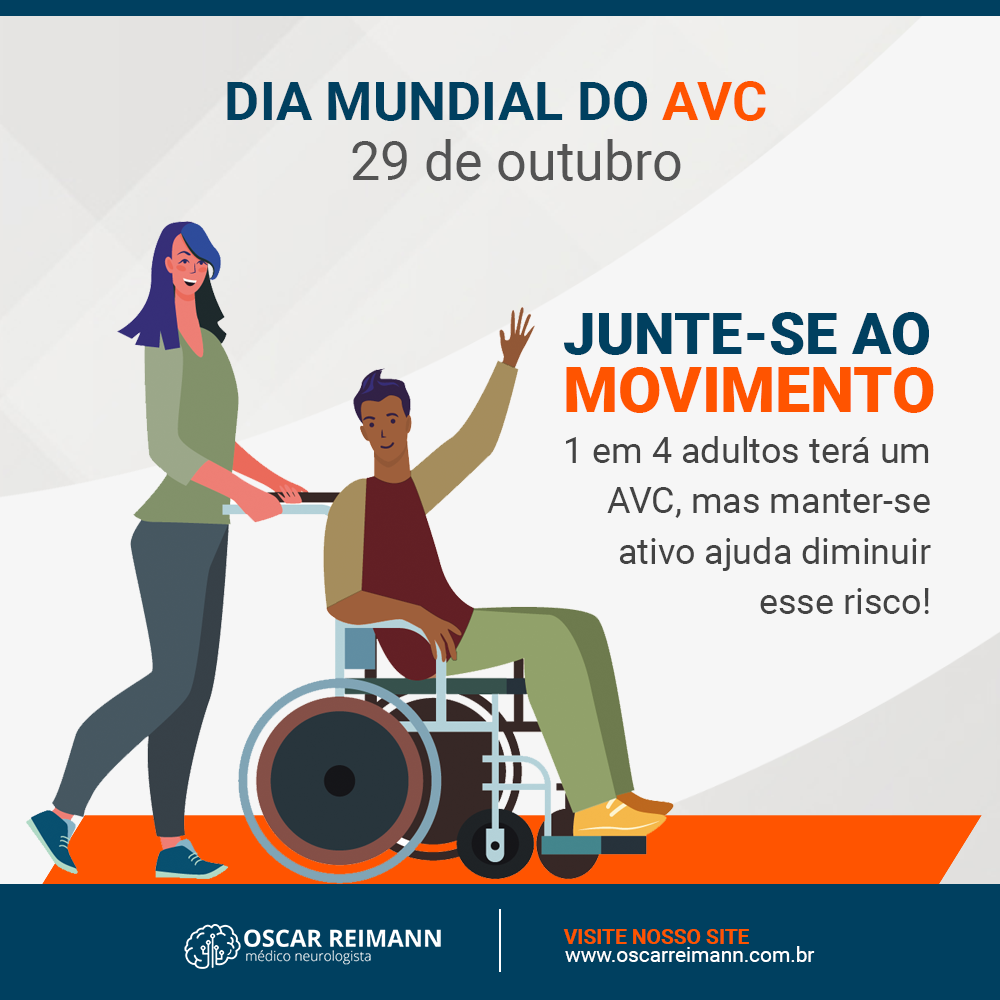 Dia Mundial do AVC - Oscar Reimann